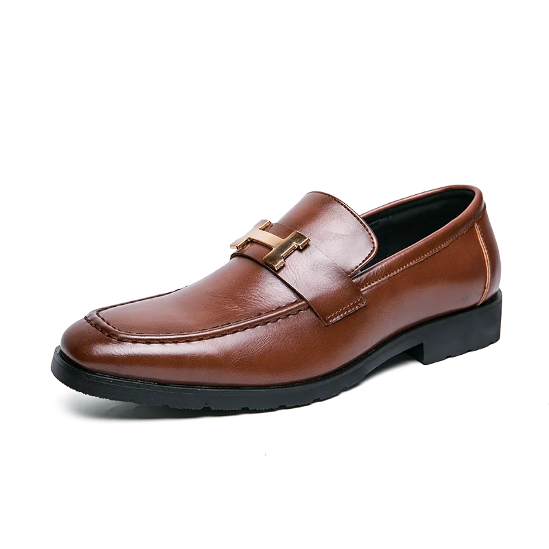 Mocassim Masculino de Couro Romenzi RZ301