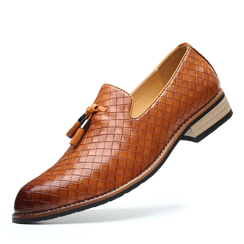 Mocassim Masculino de Couro Oxford