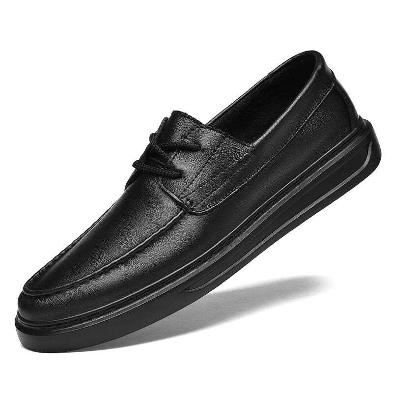 Mocassim Masculino de Couro Romenzi RZ306