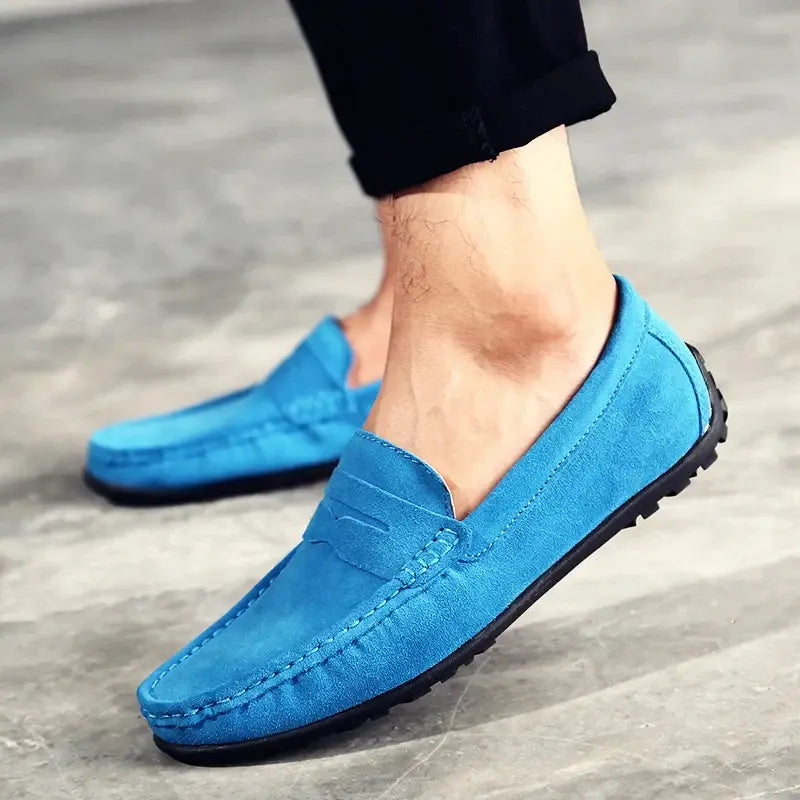 Mocassim Masculino de Camurça