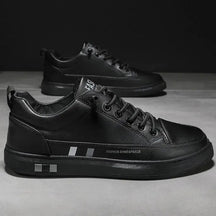 Tênis Masculino de Couro Fashion