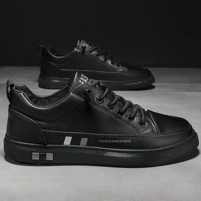 Tênis Masculino de Couro Fashion