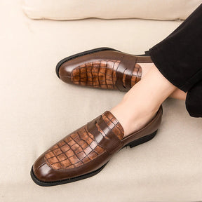 Mocassim Masculino de Couro Romenzi RZ300