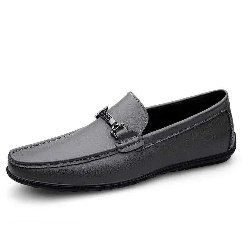 Mocassim Masculino de Couro Romenzi RZ299