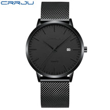 Relógio Masculino Ultra Fino CRRJU à Prova D'Água