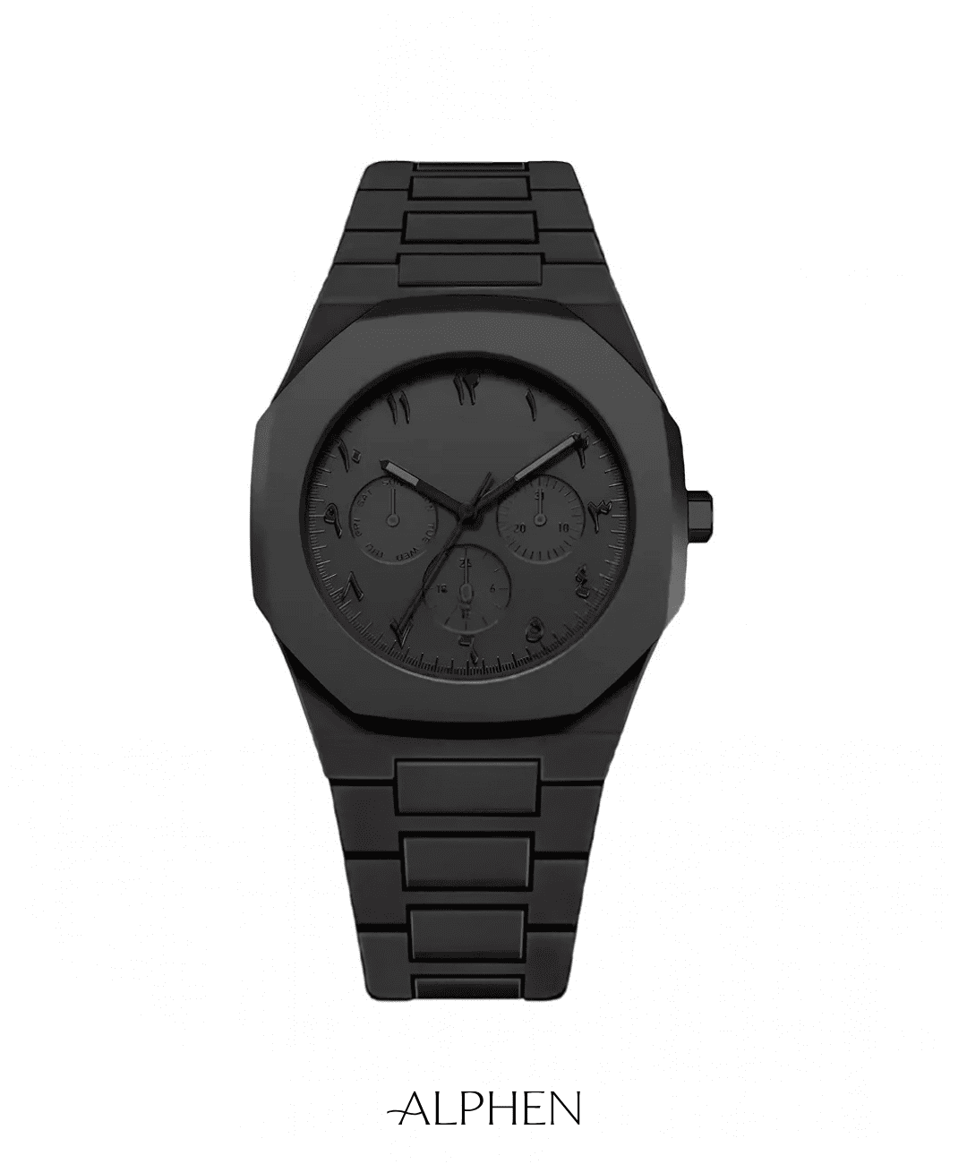 Relógio Minimalista Trident Black  – Luxor