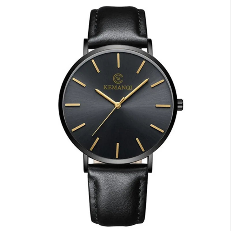 Relógio Masculino Ultra Fino de Luxo - Elegância e Estilo