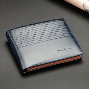 Carteira Masculina de Couro Denner Romenzi RZ485