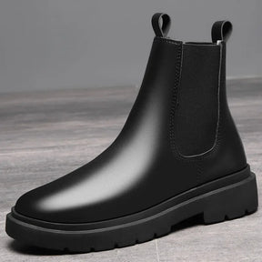 Bota Masculina Chelsea de Couro