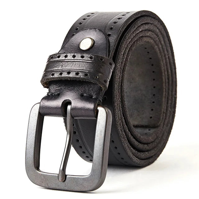 Cinto Masculino de Couro Romenzi Vintage Royal RZ468