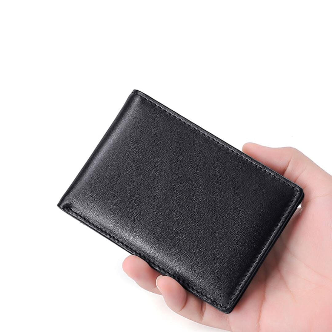 Carteira Slim de Couro Romenzi RZ481