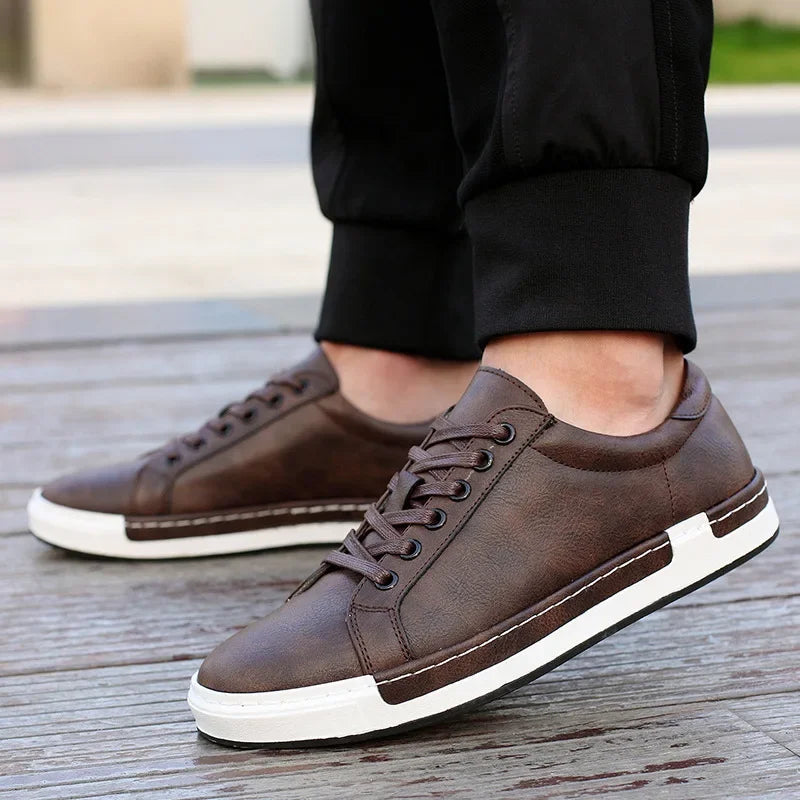 Sapatênis Masculino Prime de Couro Romenzi RZ446