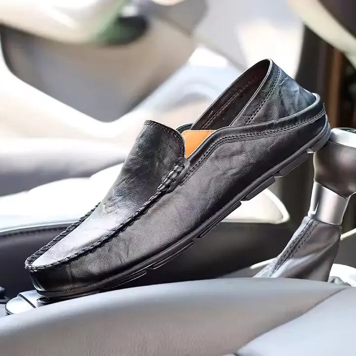 Mocassim Masculino em Couro
