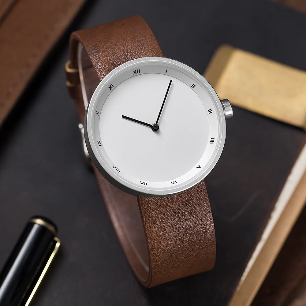 Relógio Masculino Minimalista Yazole à Prova D'Água