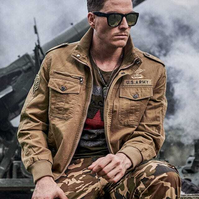 Jaqueta Aviador Masculina