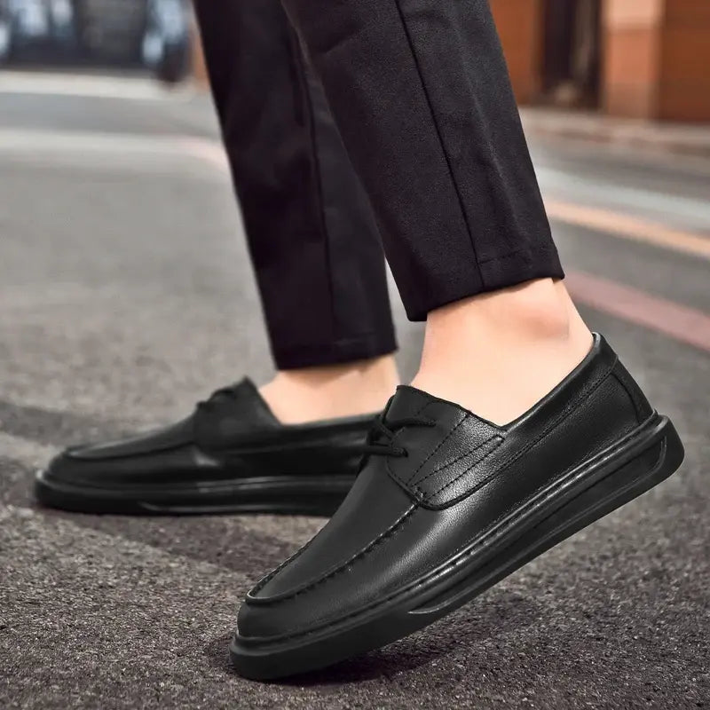 Mocassim Masculino de Couro Romenzi RZ306