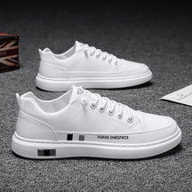 Tênis Masculino de Couro Fashion