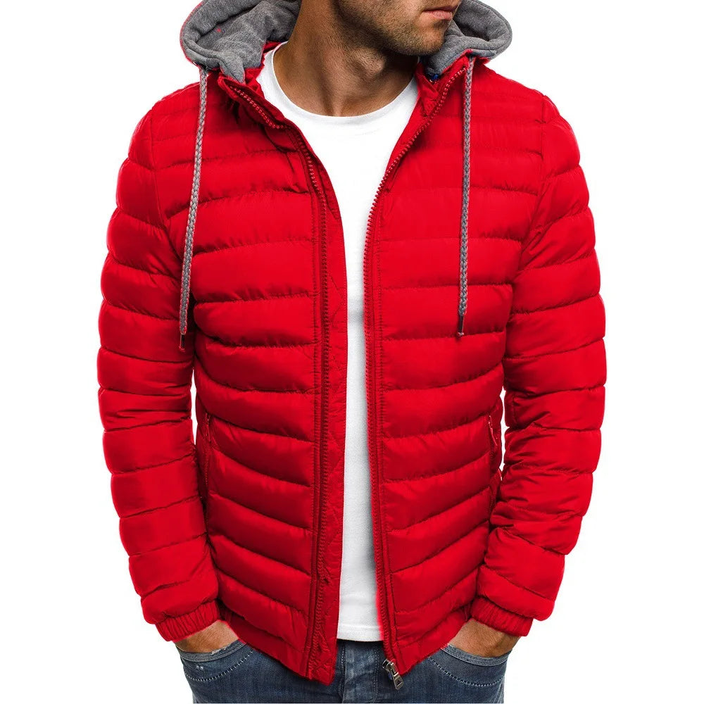 Jaqueta Masculina com Capuz