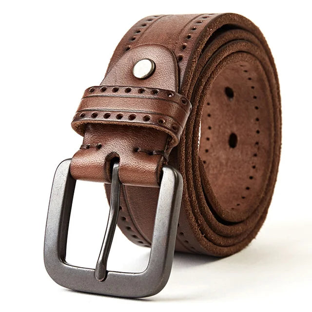 Cinto Masculino de Couro Romenzi Vintage Royal RZ468