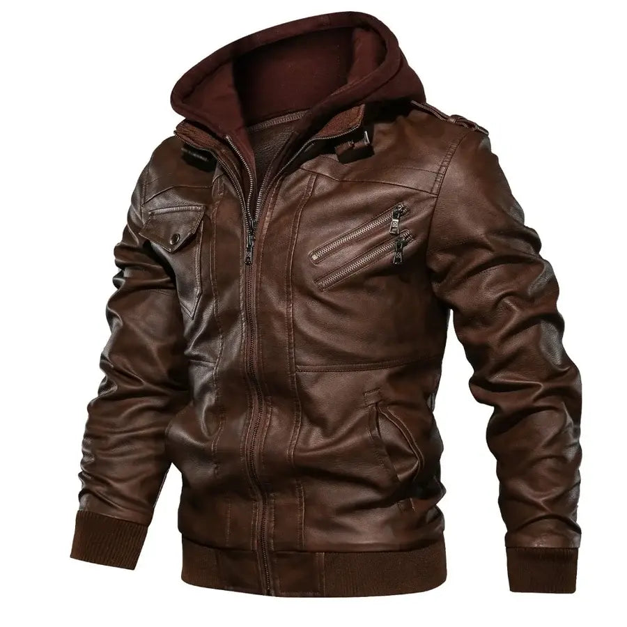 Jaqueta Masculina de Couro Original