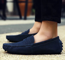 Mocassim Masculino de Camurça Romenzi RZ305