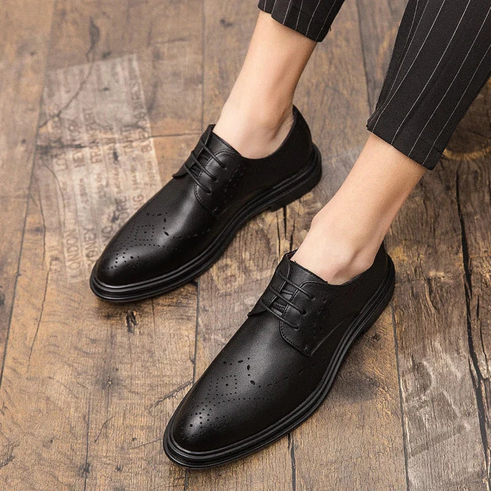 Sapato Masculino Derby em Couro Romenzi RZ351