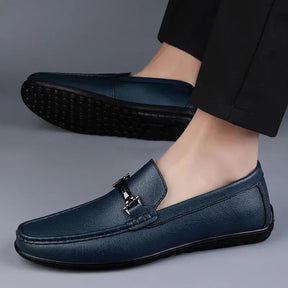 Mocassim Masculino de Couro Romenzi RZ299