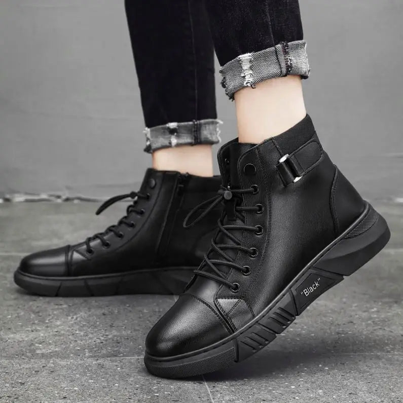 Bota de Couro Masculina