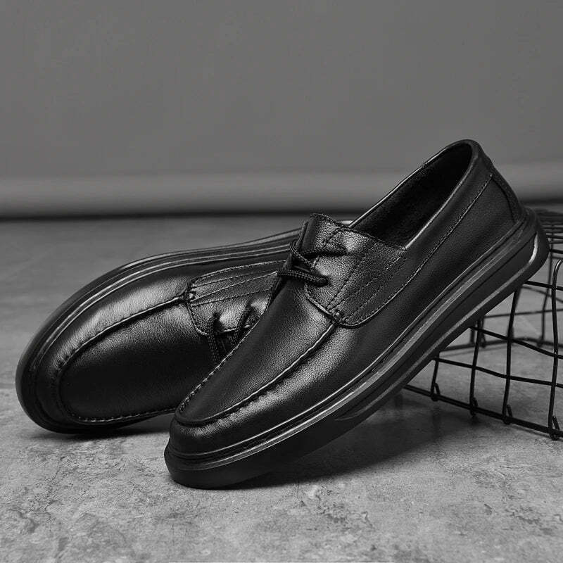 Mocassim Masculino de Couro Romenzi RZ306