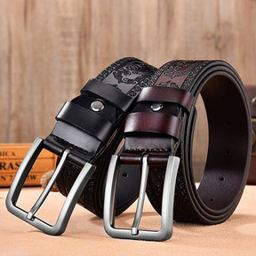 Cinto Masculino de Couro Romenzi Orion RZ465