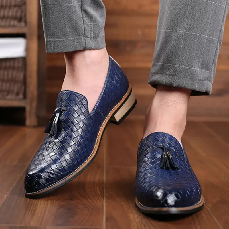 Mocassim Masculino de Couro Oxford