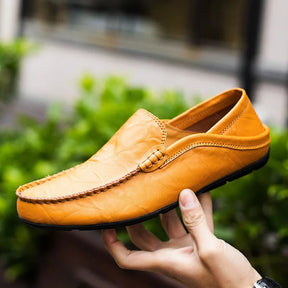 Mocassim Masculino em Couro