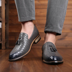 Mocassim Masculino de Couro Oxford