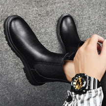 Bota Masculina Cano Alto Chelsea