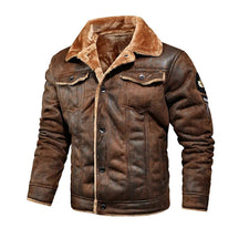 Jaqueta Masculina de Couro Romenzi Harbe RZ119