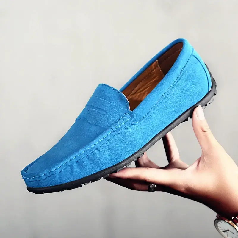 Mocassim Masculino de Camurça
